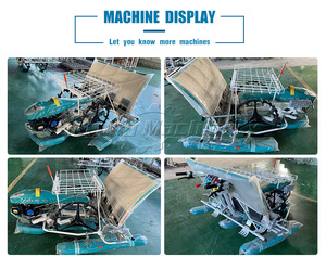 8 Rows Rice Transplanter Agricultural <b>Driving</b> Type Riding Machine Rice Planter Paddy Planting Machine - Product Image 3