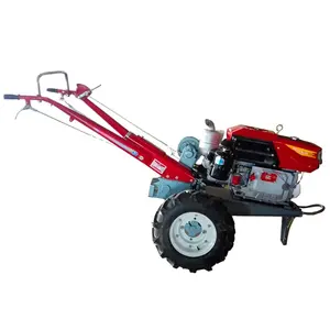 China agriculture mini hand tractor 18hp two wheel walking tractor to Zimbabwe Ghana South Africa