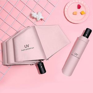 ร่มกัน UV คุณภาพสูง DD832 สำหรับขายส่ง OEM พร้อมกล่องของขวัญ ป้องกันแสงแดด เปิดแบบธรรมดาหรืออัตโนมัติเต็มรูปแบบ ร่มสั่งทำพิเศษ 8k พร้อมโลโก้ - Product Image 2