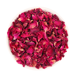 Petali di rosa piccoli all'ingrosso, naturali e profumati, petali di fiori secchi per bagno, spa, coriandoli per matrimoni, produzione di sapone e candele - Product Image 5