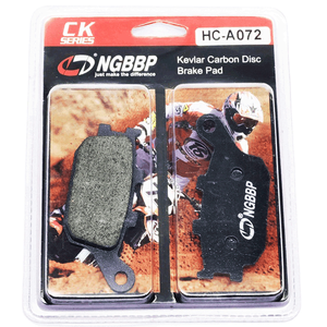 Plaquettes de frein à disque pour moto NGBBP FA174 HC-A072CK Noir carbone Certifiées ISO/TS16949 pour les modèles <span class=keywords><strong>Kawasaki</strong></span> ZX-25 Ninja <span class=keywords><strong>Vulcan</strong></span> <span class=keywords><strong>S</strong></span> 650 - Product Image 6