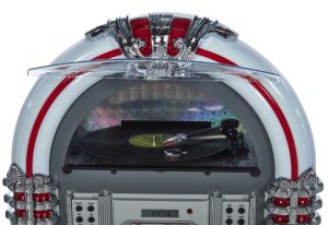 <span class=keywords><strong>Jukebox</strong></span> de station de musique pour la maison et le bar <span class=keywords><strong>avec</strong></span> tourne-disque vinyle CDBTUSB SD LED RGB Light pour l'électronique grand public - Product Image 6