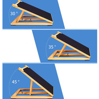 WDF OEM/ODM Planche à gratter pour ongles de chien Tapis à gratter pour chat Lime à ongles pour chien Jouet pour animaux de compagnie Tampon à gratter pour chien en bambou pour ongles