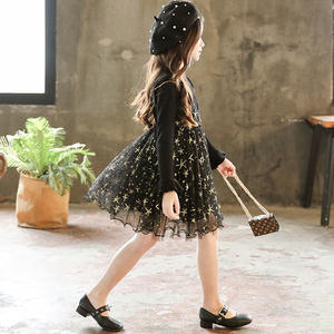 Robe de soirée noire et dorée pour fille, style espagnol, pour le marché de gros de vêtements, disponible sur eBay et autres plateformes de vente en ligne - Product Image 2