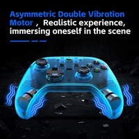 Controlador de Juegos Inalámbrico G6 con Bluetooth, Joystick Dual Hall, Vibración, Somatosensorial y Ráfaga para IOS, Android y PC