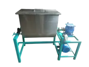 Tanque de mezcla industrial de acero inoxidable con agitador motorizado para procesamiento de alimentos y productos químicos - Product Image 2