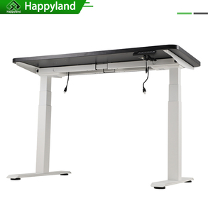 โต๊ะยืนไฟฟ้าปรับความสูงได้สำหรับนั่งโต๊ะคอมพิวเตอร์มอเตอร์คู่ปรับความสูงได้ - Product Image 2