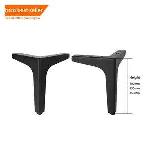 Toco Ball Pipe Modern Luxury Side Bedside Tv Stand Feet Steel Gold Metal Bed Cabinet Sofa Furniture Legs For Furniture