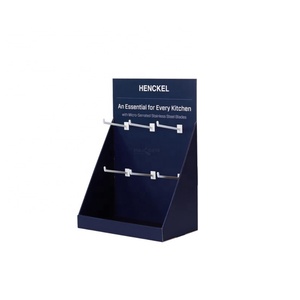 High Quality Customizable Foldable Tabletop Display Box Easy-to-Assemble Point Sale Cardboard Hook Hanging Peg for <b>Counter</b> - Product Image 2