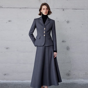 Pháp Phong Cách Crop <span class=keywords><strong>Top</strong></span> Và Bút Chì Váy Phù Hợp Với Mỏng Phù Hợp Với OEM Cao Cấp Phù Hợp Với Bộ Cho Phụ Nữ Outsources Nhà Sản Xuất Chuyên Nghiệp - Product Image 5