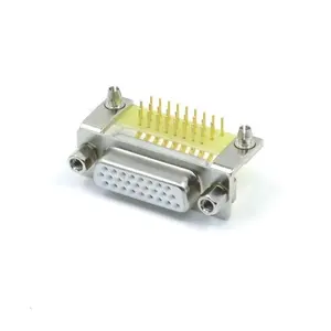 KinKuo D-SUB connettore femmina A 26 Pin HDB 26pin DIP R/A tipo D-SUB connettore A 26 Pin per PCB