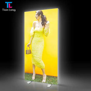 TianLang 85*200cm Exposición de aluminio caja de luz tela telón de fondo pantalla retroiluminada caja de luz LED cajas de luz - Product Image 4