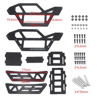 Cadre de Buggy en Fiber de carbone, coque de corps de Cage pour 1/24 Axial SCX24 pièces de mise à niveau voiture à chenilles RC