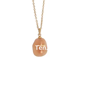 Collar con Colgante de Cruz de Acero Inoxidable, Chapado en Oro de 18K, Corte Ovalado, Joyería Religiosa Cristiana Moderna <span class=keywords><strong>para</strong></span> <span class=keywords><strong>Mujer</strong></span> - Product Image 6