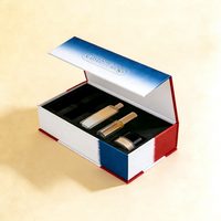 Boîtes d'emballage personnalisées magnétiques pour produits de soin et cosmétiques, inserts pour blush, papier biodégradable, impression quadricolore