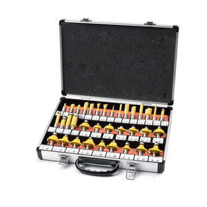 Juego de 35 brocas para enrutador de madera de carburo de tungsteno de 8mm para carpintería - Product Image 1