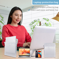 Film de protection Hongdali pour ordinateur portable et sac à bulles à colonnes d'air gonflable en matériau PA+PE, épaisseur 60um-100um