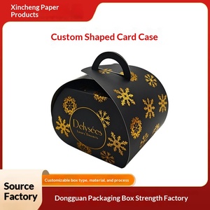 Custom Premium Irregular <b>Foldable</b> Gift <b>Boxes</b> for Candy & Jewelry with Handles - Product Image 1