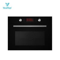 Four à micro-ondes électrique encastrable 20L avec fonction friture à air, cuisson à convection, technologie Inverter, préchauffage rapide, idéal pour l'hôtellerie