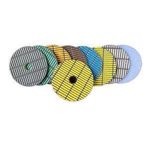 Tamponi per lucidatura in pietra TRUE SHINE da 4 pollici diamantati bagnati per quarzo marmo granito - Product Image 2