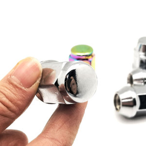 น็อต<span class=keywords><strong>ล้อ</strong></span>รถยนต์แบบหัวแหลมทรงกรวย ชุบโครเมียม รุ่นยอดนิยม Wheelsky ขนาด M14X1.5 - Product Image 3