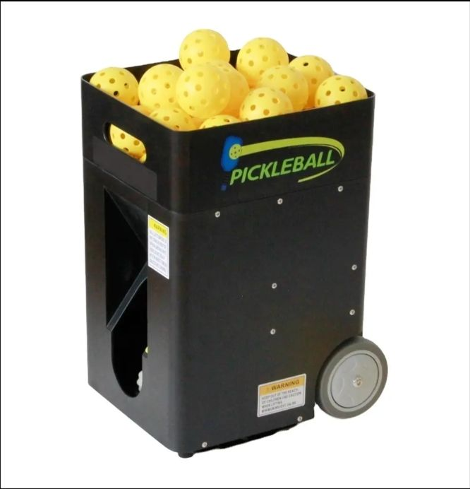 Hot Selling Small Tennis Training Equipment Spin Shot Ball Feeder Ball Launcher Remote Control App for Pickleball Training