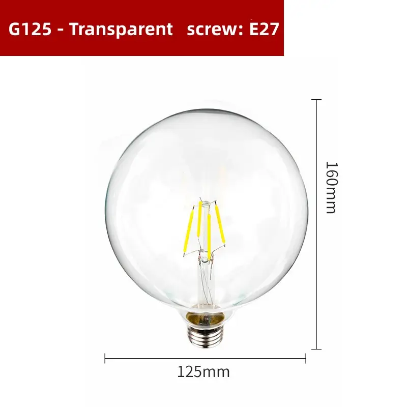 Dimmable LED light bulbs 100W