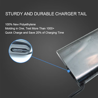 Chargeur rapide 65W 20V 3.25A 65 Type-C Adaptateur secteur USB C pour ordinateur portable De XPS 12 9250 LA65NM170 DA30NM150 Adaptateur rapide pour ordinateur portable
