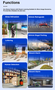 Thông minh lai 4mp 6mp 8mp đầy đủ kim loại cctv dome ai mạng máy ảnh với tầm nhìn ban đêm hai chiều âm thanh đám mây dữ liệu lưu trữ tùy chọn - Product Image 3