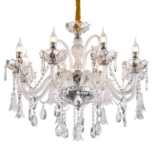 European Style Crystal Chandelier Multi Head E14 LED <b>Light</b> For Living Room Bedroom Dining Hall Luxury Candle Lamp - Product Image 4