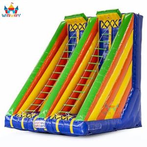 Nuevo Juego de Escalada Twister Challenge, Juego de Equilibrio de 3 Años, Doble Carril, Escalera de Jacobs, Juego Inflable para Exteriores - Product Image 2