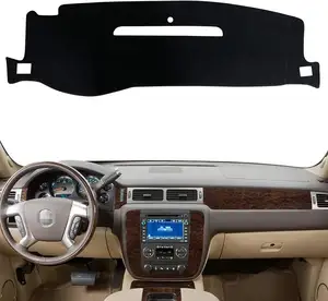 Dash Mat Bìa tùy chỉnh phù hợp cho Chevy Chevrolet Silverado/GMC Sierra xe tải 2007-2013, tương thích với Chevy ngoại ô Tahoe