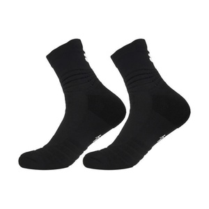 Youth Men's Performance Sports <b>Socks</b> <b>Moisture</b>-Wicking Anti-Slip Crew <b>Socks</b> with Compression & Terry Cushion - Product Image 6