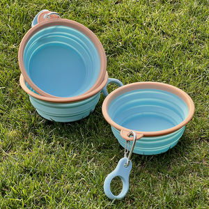 Tazón Plegable Portátil para Mascotas, de TPE, para Exteriores, con Textura Suave, Combinación de Colores de Alta Gama, Personalización en Pequeños Lotes, en Oferta - Product Image 4