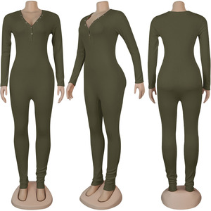 Bequeme Damen Pyjamas Langarm Cute Holiday Adult <span class=keywords><strong>Onesuit</strong></span> Mit Butt Flap Frauen Sexy Jumps uit - Product Image 5