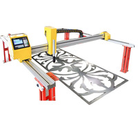 Machine de découpe plasma CNC portable pour tôles d'acier, alimentation plasma, découpe au gaz sans scories