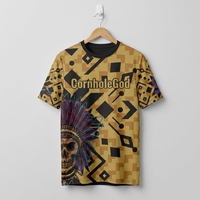 Kaos Olahraga Pria dan Wanita Custom untuk Cornhole, Bowling, Golf - Jersey Sublimasi