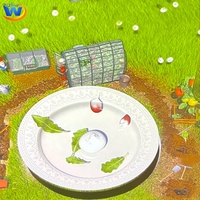 Mesa de Proyección de Animación 3D 2026, Mesa de Video con Animación 3D, Equipo de Entretenimiento para Restaurantes, Centros Comerciales y Espacios Comerciales