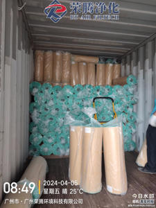 Filtre anti-poussière pour cabine de peinture automobile en fibre de verre, 85 % d'efficacité - Product Image 5