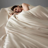 Parure de couette d'été double brin Lenzing Ultra Fine Class 120S en tissu Lyocell doux et écologique, qualité moderne, pour machine