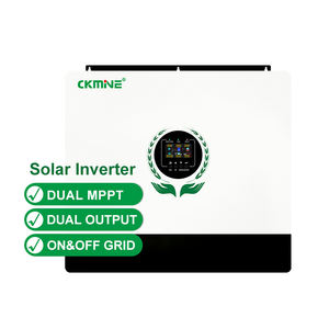 CKMINE Onduleur Solaire Hybride à Double MPPT et Sortie pour Stockage d'Énergie 8KW 10KW 12KW, pour Systèmes Autonomes et Connectés au Réseau, 550VDC 220V 230V, Haute Performance - Product Image 1