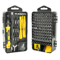 2022 BS K2064 138 Kit d'Outils de Réparation et Démontage Multifonctionnel pour Téléphones Mobiles et Ordinateurs, Tournevis en Acier Allié au Chrome Vanadium Haute Dureté