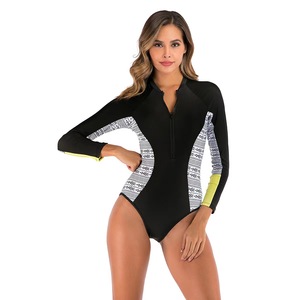 Venta al por mayor Mujeres Surf Rash Vest 2024 Alta calidad Manga larga Protección de secado rápido Rash Guard - Product Image 2