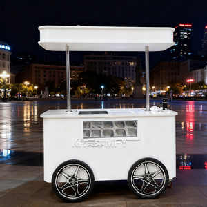 OEM CE DOT Approved Mobile Trucks Street Ice Cream Coffee Hotdog Cart With Light Box Fast Food <b>Trailer</b> - Product Image 4