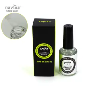 Yimart Navina 거짓 속눈썹 접착제 속눈썹 접착제 액체 접착제 리무버 15ml 속눈썹 확장