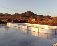 Location de surfaces de patinage sur glace synthétique - Événements sur glace artificielle - Planches de patinoire en UHMWPE