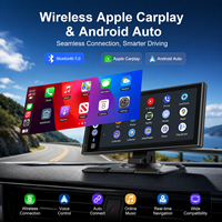 Écran Android Auto portable avec CarPlay sans fil, aucune installation complexe requise, Plug & Play, écran intelligent pour voiture de 10,26 pouces