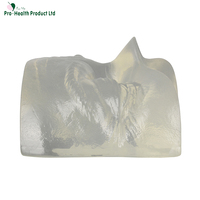 Maniquí de entrenamiento de inyección facial superior transparente con vasos sanguíneos simulados