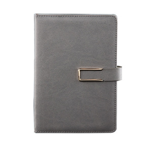 Agenda de cuero PU con tapa dura, cuaderno con impresión personalizada, cubierta de Color A5 con hebilla, 2022 - Product Image 2