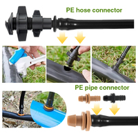Système d'irrigation par aspersion agricole, buse d'arrosage en plastique, arroseur papillon, pulvérisateur de jardin 360° pour pelouse